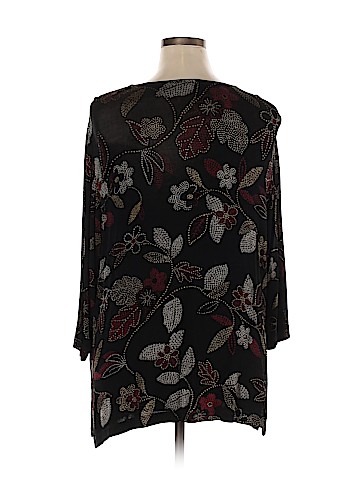 Vikki Vi 3/4 Sleeve Top (view 2)