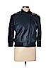Ohne Titel Blue Leather Jacket Size L - photo 1