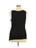 New Directions Black Sleeveless Top Size XL - photo 2
