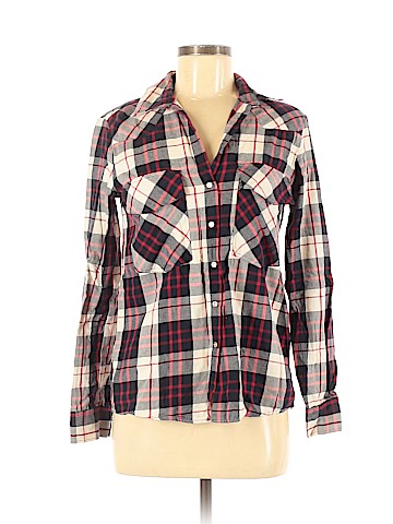 Zara Long Sleeve Button-Down Shirt (view 1)