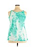 Lane Bryant Green Tank Top Size 18 Plus (3) - photo 2