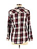 Zara 100% Cotton Red Long Sleeve Button-Down Shirt Size S - photo 2