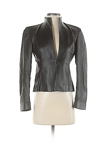 DKNY Leather Jacket (view 1)