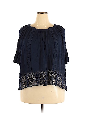 Catherines 3/4 Sleeve Blouse (view 1)