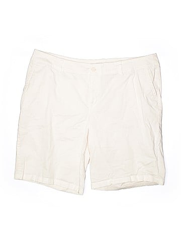 Liz Claiborne Khaki Shorts (view 1)
