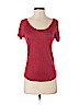 Club Monaco 100% Modal Red Short Sleeve T-Shirt Size XS - photo 1