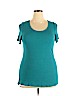 Lularoe Teal Short Sleeve T-Shirt Size 2X - photo 1
