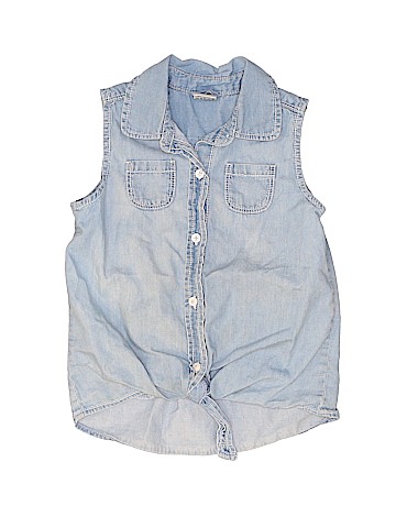 Gymboree Sleeveless Button-Down Shirt (view 1)