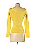 BCBGMAXAZRIA Yellow Silk Pullover Sweater Size XS - photo 2