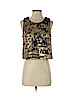 Forever 21 100% Polyester Gold Sleeveless Blouse Size S - photo 1