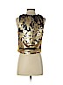 Forever 21 100% Polyester Gold Sleeveless Blouse Size S - photo 2