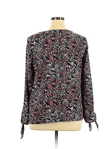 fleur bleue Long Sleeve Blouse (view 2)