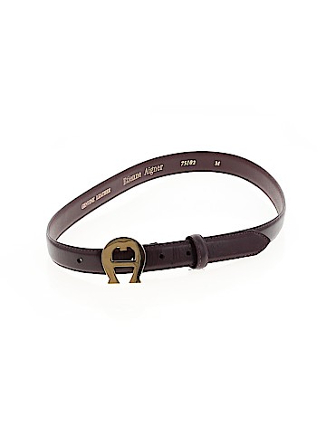 Etienne Aigner Leather Belt (view 1)