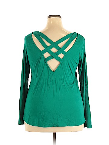 ELOQUII Long Sleeve Top (view 2)