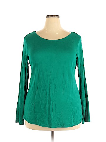 ELOQUII Long Sleeve Top (view 1)