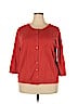 Talbots Orange Cardigan Size 2X - photo 1