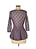 Free People Purple 3/4 Sleeve Blouse Size XS - photo 2