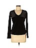 Victoria's Secret Black Long Sleeve Blouse Size S - photo 1