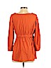 Oh! Mamma 100% Polyester Orange 3/4 Sleeve Blouse Size S - photo 2