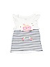 Carter's 100% Cotton White Short Sleeve Top 3-6 MO / 6 MO - photo 1
