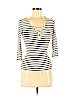 Tres Bien U.S.A. Ivory 3/4 Sleeve Top Size S - photo 1