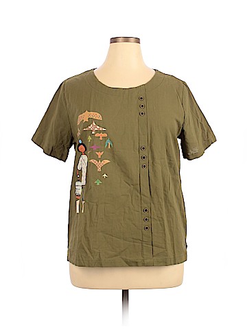 Unbranded Short Sleeve Blouse (view 1)