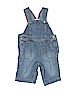 OshKosh B'gosh 100% Cotton Solid Blue Overalls 3-6 MO / 6 MO - photo 1