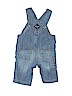 OshKosh B'gosh 100% Cotton Solid Blue Overalls 3-6 MO / 6 MO - photo 2