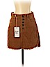 Indigo Rein 100% Cotton Tan Casual Skirt Size 1 - photo 1