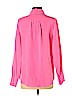 J. Crew Collection 100% Silk Pink Long Sleeve Silk Top Size 2 - photo 2
