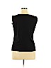misook 100% Acrylic Black Sleeveless Top Size XL - photo 2