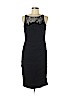 Carmen Marc Valvo 100% Silk Black Cocktail Dress Size 6 - photo 1