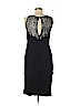 Carmen Marc Valvo 100% Silk Black Cocktail Dress Size 6 - photo 2