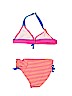 Nautica Stripes Pink Two Piece Swimsuit Size 5 - photo 2