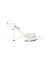 J. Renee Silver Heels Size 9 - photo 1