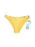 Forever 21 Yellow Swimsuit Bottoms Size S - photo 1