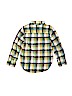 Gymboree 100% Cotton Checkered-gingham Yellow Long Sleeve Button-Down Shirt Size 5 - 6 - photo 2