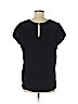Cuyana Black Short Sleeve Blouse Size M - photo 2
