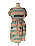 Indulge 100% Polyester Tan Casual Dress Size 2X - photo 2