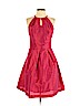 Alfred Sung 100% Polyester Pink Cocktail Dress Size 4 - photo 1