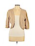TSE 100% Cashmere Tan Cashmere Cardigan Size L - photo 1