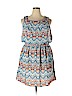 New Look 100% Polyester Blue Casual Dress Size 2X - photo 1