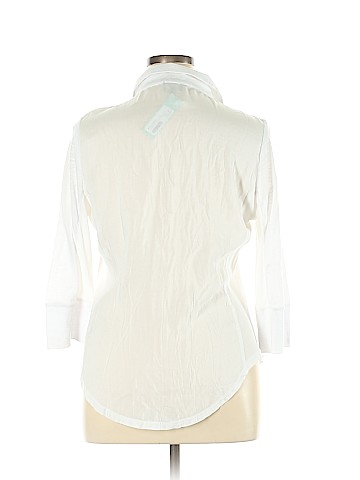 Market and Spruce Long Sleeve Button-Down Shirt (view 2)