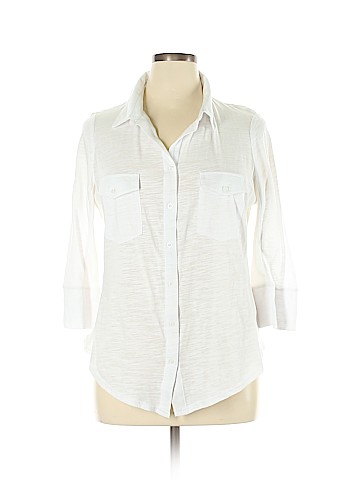Market and Spruce Long Sleeve Button-Down Shirt (view 1)
