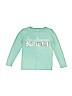 Crazy 8 100% Cotton Green Long Sleeve T-Shirt Size 7 - 8 - photo 1