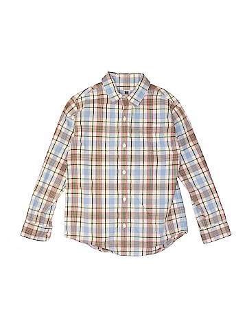 Janie and Jack Long Sleeve Button-Down Shirt (view 1)