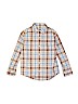 Janie and Jack 100% Cotton Blue Long Sleeve Button-Down Shirt Size 7 - photo 1