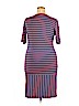 Lularoe Blue Casual Dress Size 3X - photo 2