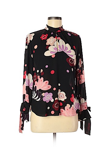 Ann Taylor Long Sleeve Blouse (view 1)