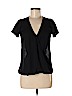 Forever 21 Black Short Sleeve Blouse Size M - photo 1